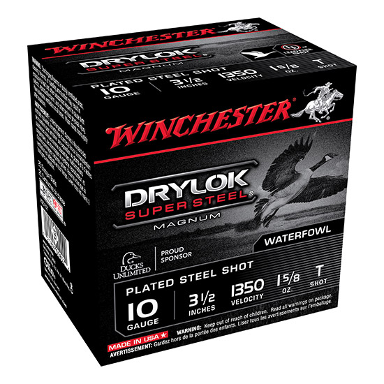 WIN SUPER-X DRYLOK STEEL 10GA 1 5/8OZ T 25/10 - Ammunition